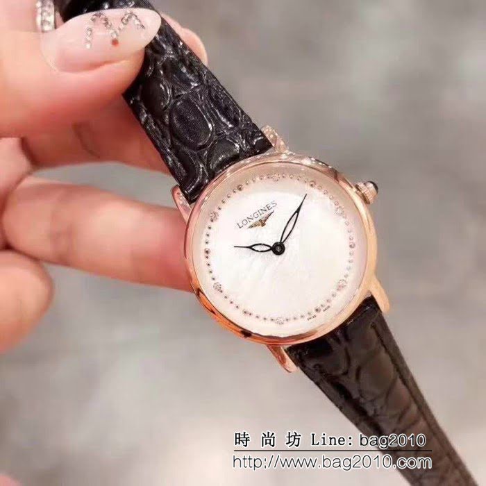 LONGINES浪琴 全新麗雅系列 石英女士腕表 WSS0666